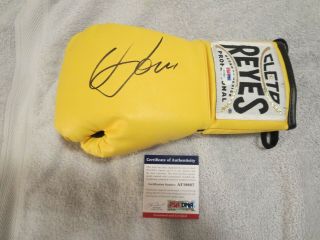 Vasyl Lomachenko Signed Cleto Reyes Boxing Glove Psa Only 4 On Ebay,  Very Rare