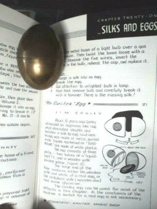 Vintage & Rare Conley Brass Silk To Egg Rice 
