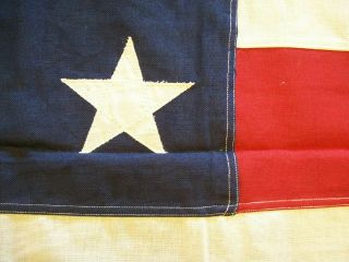 Vintage 5 ' x 9 1/2 ' Annin & Co.  48 Star Cotton United States Flag 2