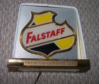 Vintage Falstaff Premium Quality Beer Advertising Lighted Sign