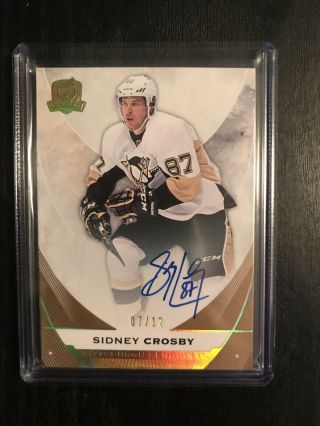 2015 - 16 The Cup Sidney Crosby Auto /12 Extremely Rare Beauty Card