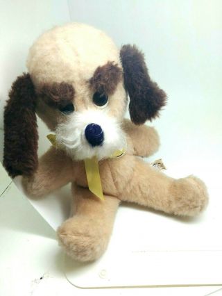 Vintage Animal Fair Plush Puppy Dog Clyde Friend Of Henry