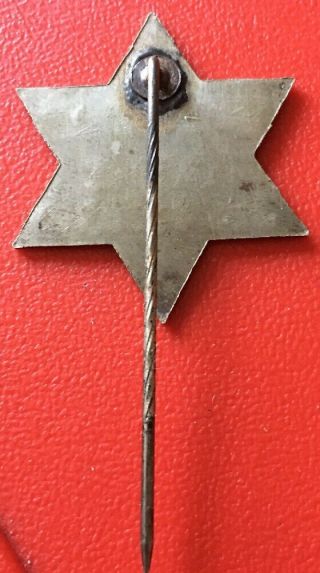 RARE July 27,  1904 TONOPAH,  Nevada RAILROAD DAYS Celebration Souvenir Star PIN 3