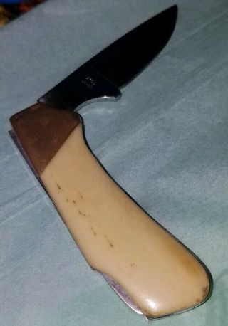Vintage Kershaw 2105 Japan Single Blade Folding/Locking Pocket Knife,  Pre - owned 7
