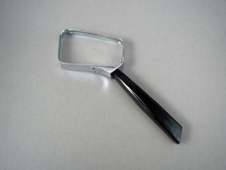 Unusual Vintage Magnifying Glass Magnifier Loupe Art Deco Era,  Germany 1930s