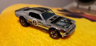 HOT WHEELS REDLINE VINTAGE 1969 BOSS HOSS MUSTANG CLUB CAR 3