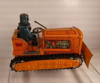 Vintage Ko Japan Robot Bulldozer Battery Operated