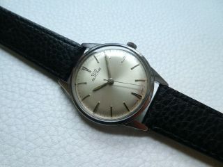 Very rare Vintage Steel GLYCINE Men ' s dress watch from 1960 ' s years 2