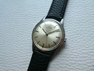 Very rare Vintage Steel GLYCINE Men ' s dress watch from 1960 ' s years 5