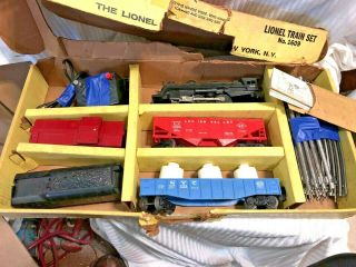 Vintage Lionel Electric Train Set No.  1609 246 Engine & Instructions