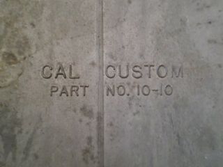 Vintage Cal Customs Hood Scoop 10 - 10 6