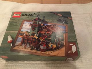 Lego Ideas Old Fishing Store 2017 (21310) Retired,  Rare,