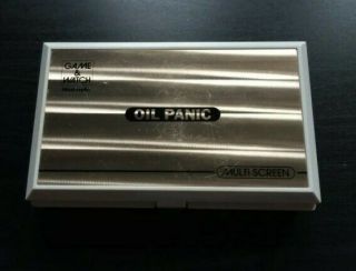 Vintage Nintendo Game And Watch - " Oil Panic "