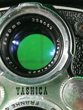 Vintage 1950 ' s Yashica - Mat LM Camera 120 Film TLR Camera Copal - MXV Shutter 80MM 4