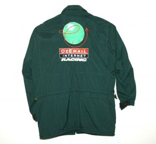 Ford Team Ozemail Internet Racing Rare Vintage Jacket Size Men ' s Large 2