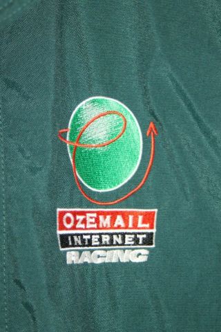 Ford Team Ozemail Internet Racing Rare Vintage Jacket Size Men ' s Large 3