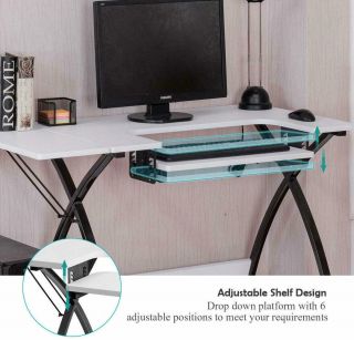 Sewing Machine Table Top Vintage Adjustable Platform Antique Folding Side Shelf 5