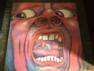 King Crimson - In The Court Of The Crimson King.  Rare 1st Uk Press N/m Vinyl Lp 