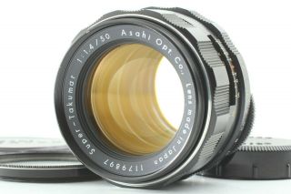 [rare 8 Element Exc,  5] Asahi Pentax Takumar 50mm F/1.  4 Lens M42 From Japan
