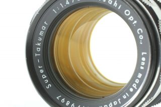 [Rare 8 Element Exc,  5] Asahi Pentax Takumar 50mm f/1.  4 Lens M42 From JAPAN 2