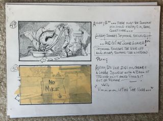 Mike Ploog Storyboard Art From Little Shop Of Horrors A Rare Glimpse