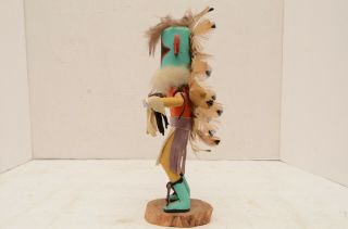 Hopi Kachina Doll Casamero Chasing star native american Indian VTG Art Figure 2