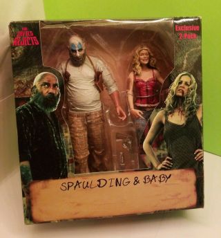 The Devils Rejects Exclusive 2 Pack Captain Spaulding Baby Limited Very Rare