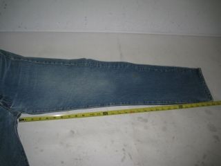 Vintage 1980s Black Stitch Bar Tack USA Levi ' s 501 Jeans Tag Size 32 X 34 8