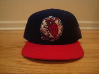 Vtg Piedmont Boll Weevils Era 7 1/2 Hat Cap 90s Retro Minor League