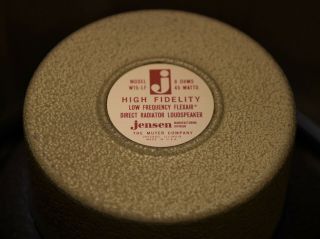 Vintage Jensen W15 - LF High Fidelity Low Frequency Flexair Loudspeaker 3