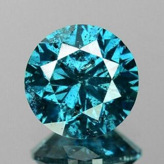 1.  03 Cts Rare Sparkling Fancy Intense Blue Color Natural Loose Diamond