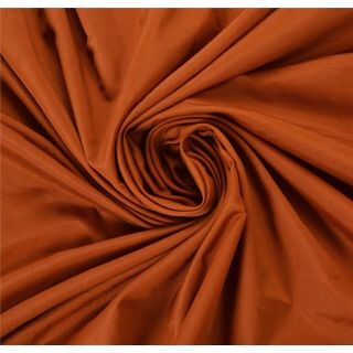 Sanskriti Vintage Orange Heavy Saree Art Silk Woven Banarasi Brocade Fabric Sari 5
