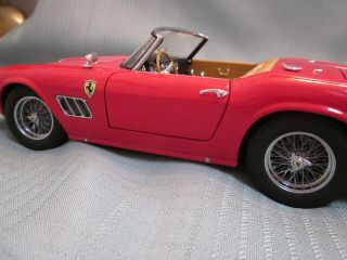 1/18 Hot Wheels ELITE Ferrari 250 California SWB Ferris Bueller ' s Custom RARE 3