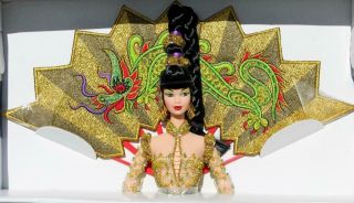 BOB MACKIE BARBIE FANTASY GODDESS OF ASIA DOLL 1ST IN SERIES 20648 NRFB 1998 3