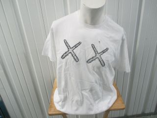 Vintage Kaws X Uniqlo Xx Skelton Xl White Graphic Shirt With Tags S/s 2016