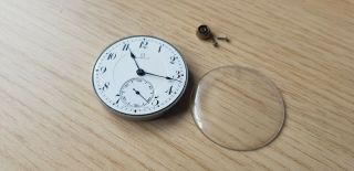 40mm Vintage & Rare Omega 17 Jewels Swiss Made Pocket Watch Movement