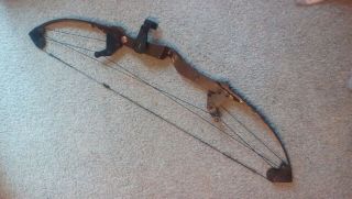 Vintage Bear Whitetail Hunter Rh Compound Archery Bow Truglo Sight