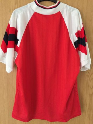 Arsenal Vintage Adidas Era Home Shirt 92 - 94 Mens Large 7