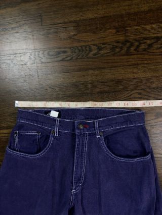 Stussy Big Ol Jeans Made In USA size 30 Denim Vintage Pants Rare VTG 5