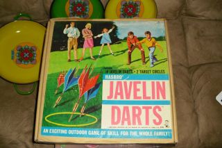Vintage Hasbro Javelin Darts Boxed Complete