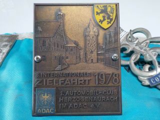 Vintage Mercedes Benz Grille Medallions,  Emblems,  Ornaments,  Badge