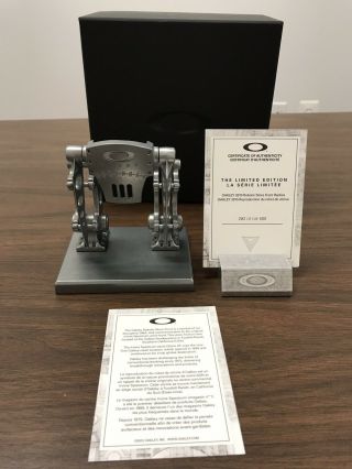 Rare Oakley Robot Store Front Limited Edition 282/500