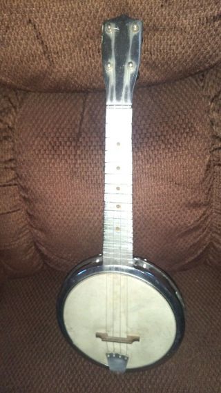 Vintage Dixie - Type All Metal Banjo Uke Ukulele