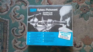 Vintage Sykes Pickavant Double Lap Brake Pipe Flaring Tool
