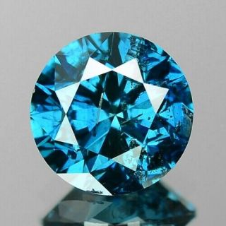1.  00 Cts Sparkling Rare Fancy Intense Blue Color Natural Loose Diamond