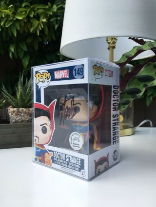 Autographed Doctor Strange Funko Pop Signed By Stan Lee (rare)