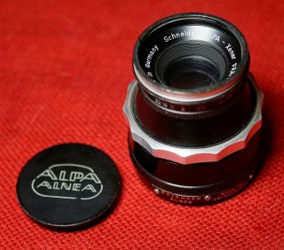 Rare Schneider Alpa - Xenar 75mm f:3.  5 lens,  Less than 500 made 3