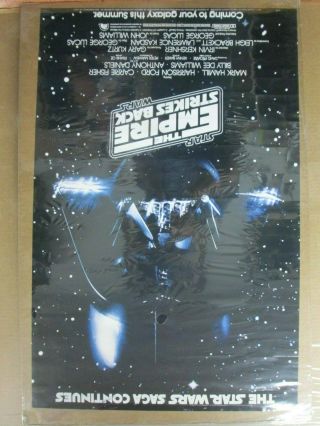 Star Wars The Empire Strikes Back The Movie 1983 Vintage Poster Inv G4334