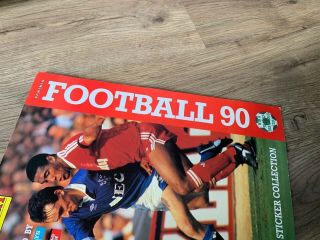 Panini Football 90 Sticker Album Complete - - 1990 - Vintage/ Retro 3