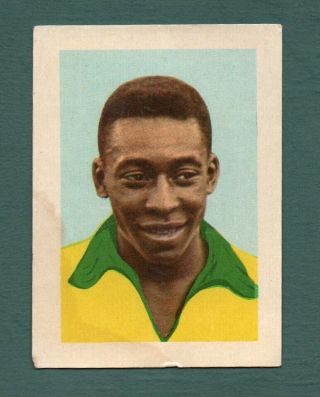 Pele 1966 Brazil - Mega Rare Spanish World Cup Issue Fedora Mundial 